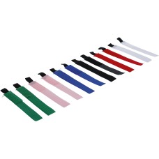 BGS Technic Hook and Loop Tape Assortment | 20 x 190 mm | 12 pcs.