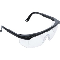 BGS Technic Safety Glasses with Adjustable Temples | transparent