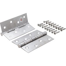 BGS Technic Hinge Set | Stainless Steel | 100 x 40 mm | 2 pcs. BGS Technic Hinge Set | Stainless Steel | 100 x 40 mm | 2 pcs.