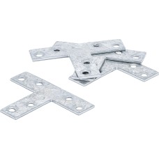 BGS Technic T-Bracket | 70 x 50 x 16 mm | 4 pcs. BGS Technic T-Bracket | 70 x 50 x 16 mm | 4 pcs.