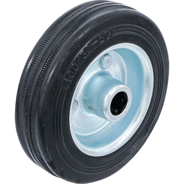 BGS Technic Solid Rubber Wheel | steel rim | Ø 100 mm BGS Technic Solid Rubber Wheel | steel rim | Ø 100 mm