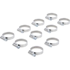BGS Technic Hose Clamps | Stainless | 20 x 32 mm | 10 pcs.