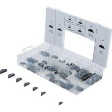 BGS Technic Woodruff Key Assortment | 80 pcs.