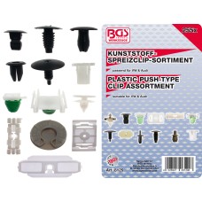 BGS Technic Automotive Clip Assortment for VW vehicles | 255 pcs.