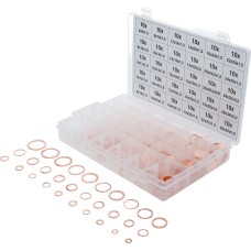 BGS Technic Seal Ring Assortment | Copper | 300 pcs.