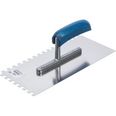 BGS Technic Toothed Trowel | Stainless | Square teeth | 280 x 130 mm