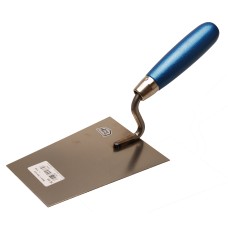 BGS Technic Mason's trowel, German Type | with Swan's Neck | Stainless | 160 mm
