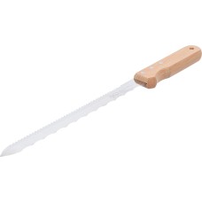BGS Technic Insultation Knife | 420 mm | Wooden handle