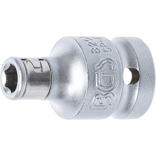 BGS Technic Bit Adaptor with retaining Ball | 12.5 mm (1/2