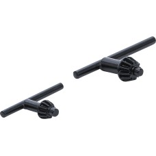 BGS Technic 4 Size Drill Chuck Wrench Set | ~ 10 / 13 mm | 2 pcs.