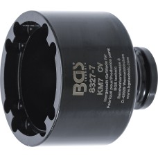 BGS Technic Groove Nut Socket | inside taps | KM7