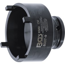 BGS Technic Groove Nut Socket | external tooth | KM9