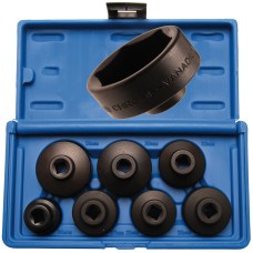BGS Technic Oil Filter Wrench Set | Ø 24 - 38 mm | 7 pcs.