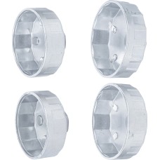 BGS Technic Oil Filter Wrench Set | Ø 65 - 75 mm | 4 pcs.