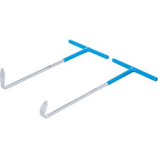 BGS Technic Exhaust Rubber Hook Set | 2 pcs. BGS Technic Exhaust Rubber Hook Set | 2 pcs.