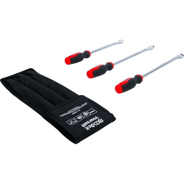 BGS Technic Tyre Lever Set | 300 - 350 - 380 mm | 3 pcs. BGS Technic Tyre Lever Set | 300 - 350 - 380 mm | 3 pcs.