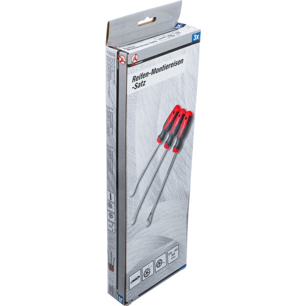 BGS Technic Tyre Lever Set | 300 - 350 - 380 mm | 3 pcs. BGS Technic Tyre Lever Set | 300 - 350 - 380 mm | 3 pcs.