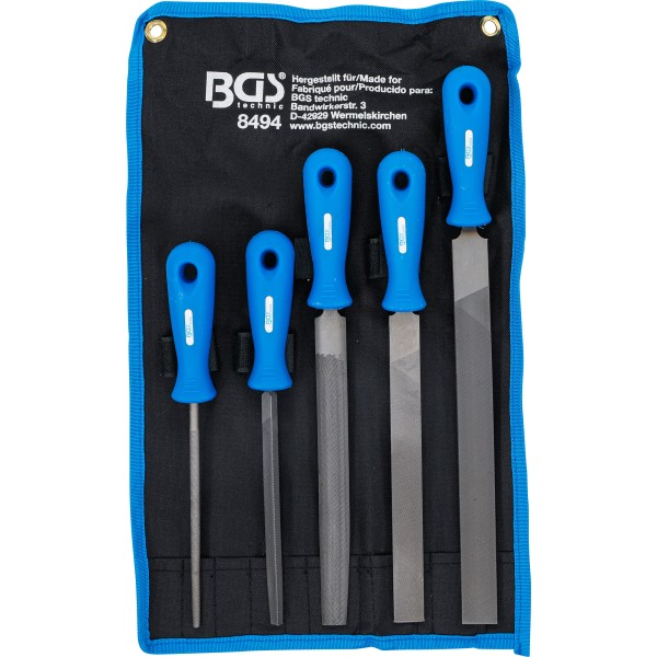 BGS Technic Machinist's File Set | 5 pcs. BGS Technic Machinist's File Set | 5 pcs.