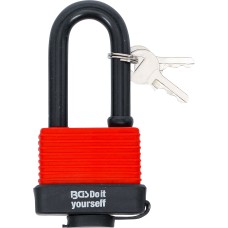 BGS Technic Padlock | high Shackle | 50 mm | water resistant
