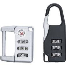 BGS Technic Combination Luggage Lock Set | 2 pcs.