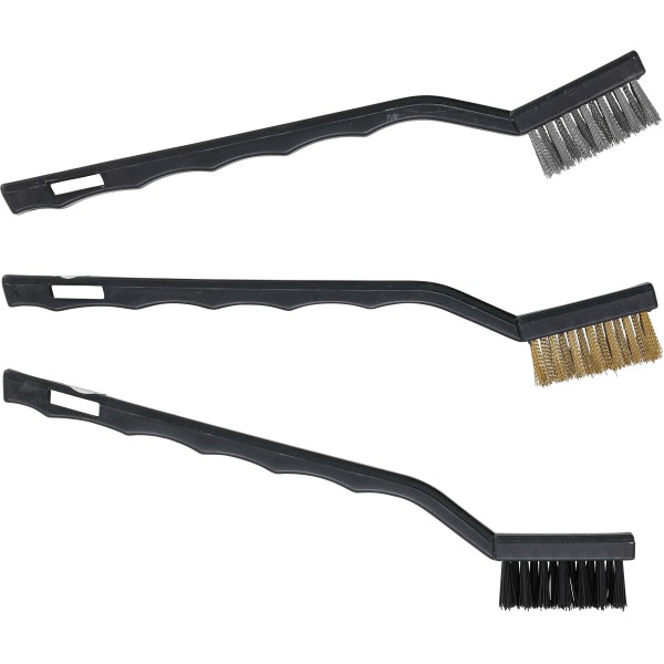 BGS Technic Brush Set | 175 mm | 3 pcs. BGS Technic Brush Set | 175 mm | 3 pcs.