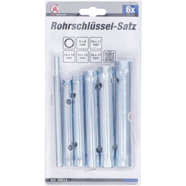 BGS Technic Box Spanner Set | 8 x 9 - 16 x 17 mm | 6 pcs. BGS Technic Box Spanner Set | 8 x 9 - 16 x 17 mm | 6 pcs.