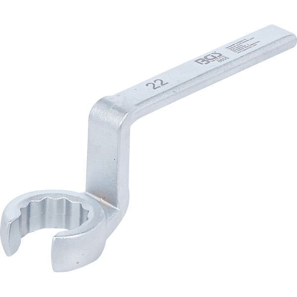 BGS Technic Special Combination Spanner for Oygen Probes, open | 22 mm BGS Technic Special Combination Spanner for Oygen Probes, open | 22 mm