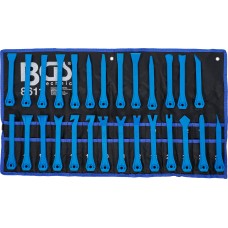 BGS Technic Trim Strip Wedge / Scraper Set | 27 pcs.