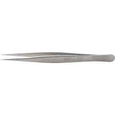 BGS Technic Stainless Steel Sharp Tip Tweezer | straight | 125 mm