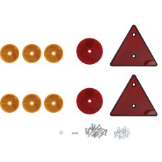 BGS Technic Trailer Reflector Set | 12 pcs.