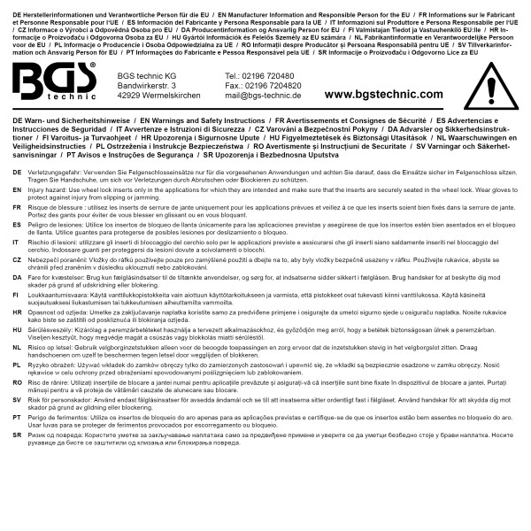 BGS Technic Rim Lock Dismantling Socket | Ø 25.5 x 23.6 mm BGS Technic Rim Lock Dismantling Socket | Ø 25.5 x 23.6 mm