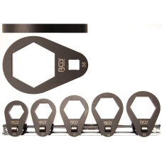 BGS Technic Oil Filter Wrench Set | 5 pcs.