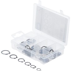 BGS Technic External Circlip Assortment | Ø 8 - 19 mm | 78 pcs.