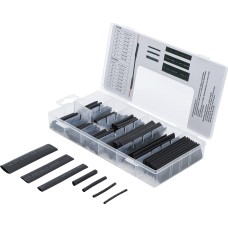 BGS Technic Shrink Tube Assortment | black | 126 pcs.