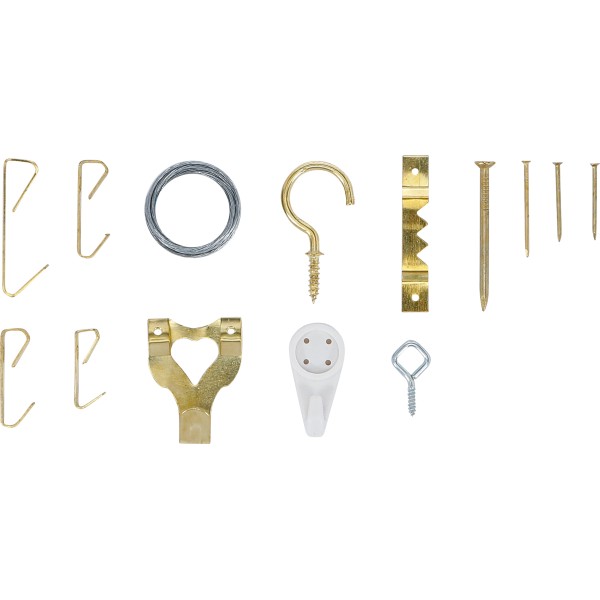 BGS Technic Picture Hook Assortment | 196 pcs. BGS Technic Picture Hook Assortment | 196 pcs.