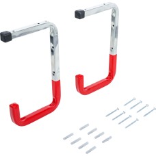 BGS Technic Wall and Ceiling Hook Set | 2 pcs. BGS Technic Wall and Ceiling Hook Set | 2 pcs.