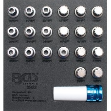 BGS Technic Tool Tray 1/6: Rim Lock Socket Set for BMW | 21 pcs.