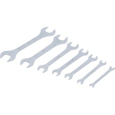 BGS Technic Double Open End Spanner Set | extra flat | 6 - 23 mm | 7 pcs.