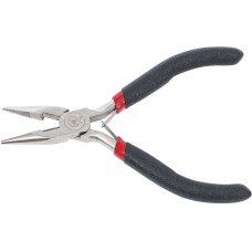 BGS Technic Electronic Long Nose Pliers | straight | spring loaded | 120 mm
