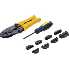 BGS Technic Crimping Pliers | with 5 Pairs of Jaws