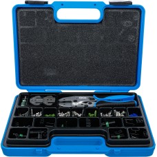 BGS Technic Crimping Pliers Set with Waterproof Connector Parts | 220 pcs.