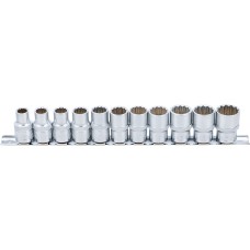 BGS Technic Socket Set, 12-point | 12.5 mm (1/2