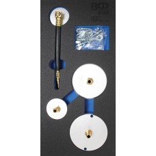 BGS Technic Tool Tray 1/3: Adaptor Set for Air Brake Bleeder | 4 pcs.