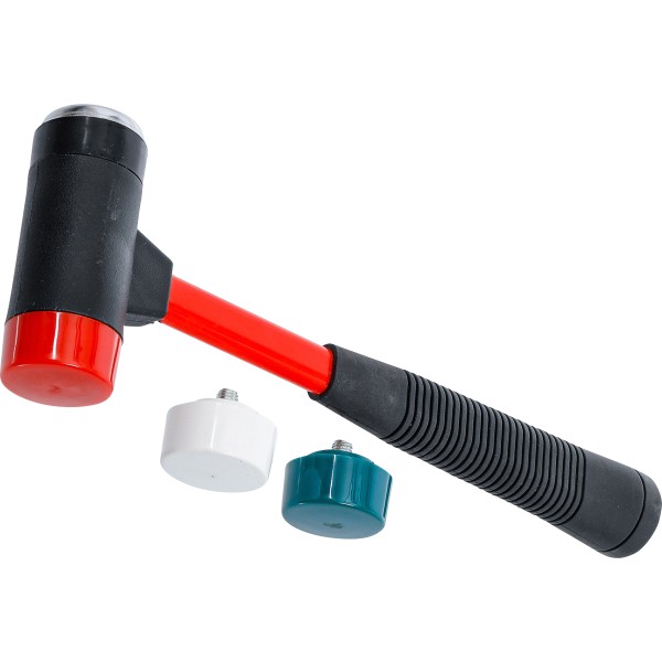 BGS Technic Hammer Set with Interchangeable Heads | Fibreglas Shaft | Ø 38 mm BGS Technic Hammer Set with Interchangeable Heads | Fibreglas Shaft | Ø 38 mm