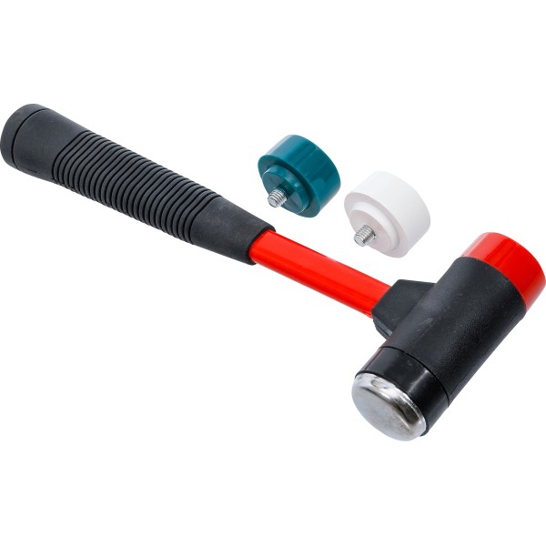 BGS Technic Hammer Set with Interchangeable Heads | Fibreglas Shaft | Ø 38 mm BGS Technic Hammer Set with Interchangeable Heads | Fibreglas Shaft | Ø 38 mm