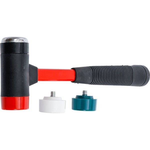 BGS Technic Hammer Set with Interchangeable Heads | Fibreglas Shaft | Ø 38 mm BGS Technic Hammer Set with Interchangeable Heads | Fibreglas Shaft | Ø 38 mm
