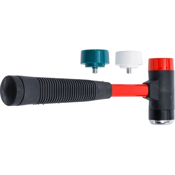 BGS Technic Hammer Set with Interchangeable Heads | Fibreglas Shaft | Ø 38 mm BGS Technic Hammer Set with Interchangeable Heads | Fibreglas Shaft | Ø 38 mm