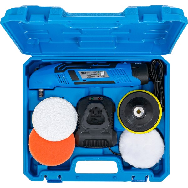 BGS Technic Cordless Polisher | max. 3000 rpm | 10.8 V | 1.3 Ah BGS Technic Cordless Polisher | max. 3000 rpm | 10.8 V | 1.3 Ah