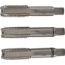 BGS Technic Tap Set | Starter. Plug. Bottoming Tap | HSS-G | M16 x 2.0 | 3 pcs.