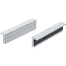 BGS Technic Bench Vice Jaw Protectors | Aluminium | 125 mm | 2 pcs.